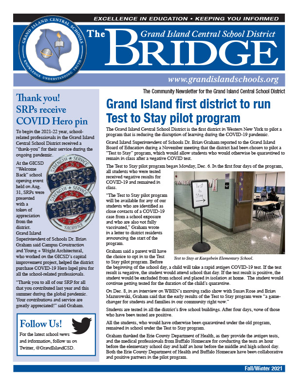 Grand Island Newsletter 2021